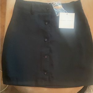 Honey Punch Women’s Skirt Black
